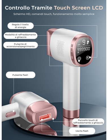 FZ-608 Epilatore Luce Pulsata...