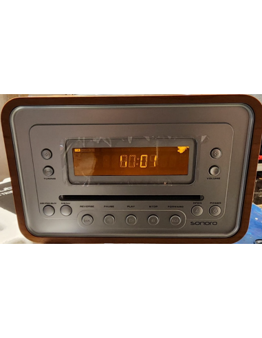 SONORO CUBO AU-1200, LEGNO RADIO...