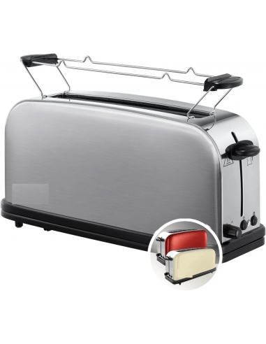 Tostapane Design Lungo per 2 Fette o...