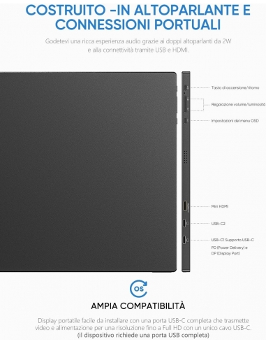 ARZOPA S1 Table Monitor Portatile,... ARZOPA S1 Table Monitor Portatile,...