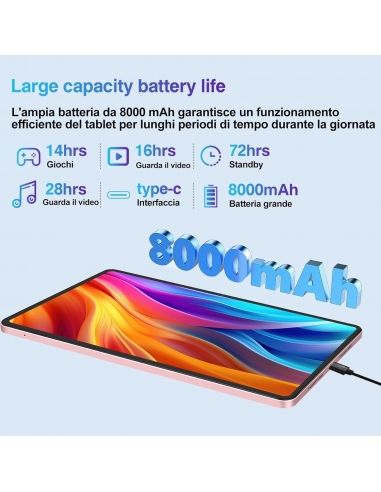 MEBERRY Tablet 12 Pollici Tablet 2K...