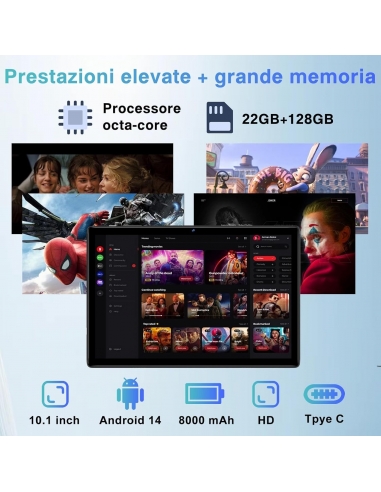 SUAAT S10 Tablet Android 14 10... SUAAT S10 Tablet Android 14 10...