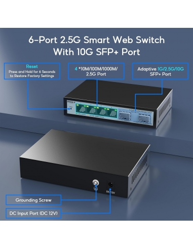 SODOLA SL-SWTG124ASD Switch Web...