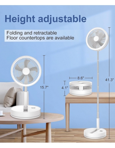 LBSTP F9 Ventilatore portatile, a...