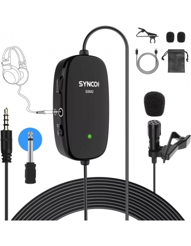 SYNCO Lav-S6M2 Microfono da bavero...