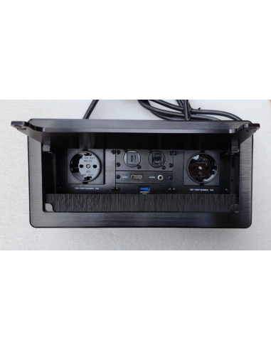 Multipresa da scrivania 27x13x8 cm...