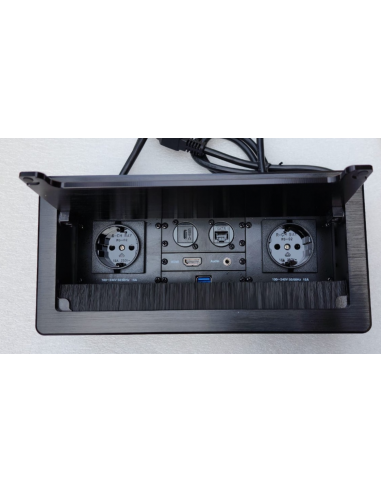 Multipresa da scrivania 27x13x8 cm...