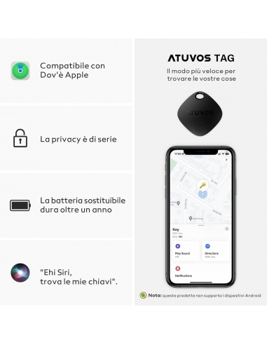 ATUVOS AT2301 Air Tag Smart Tracker 2...