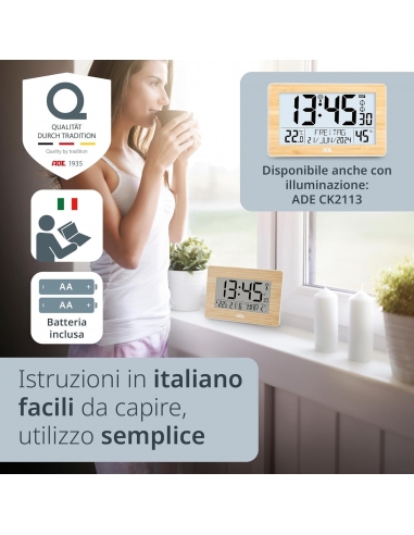 ADE CK1702O rologio digitale da...