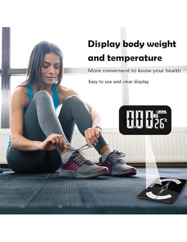 Wellsmall Smart Bilancia digitale da...