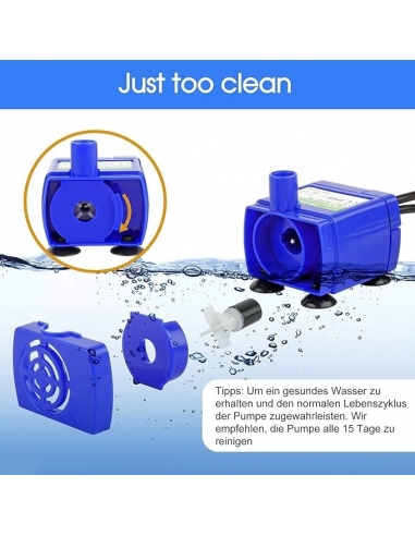Wilktop - DR-DC160 Pompa per animali...