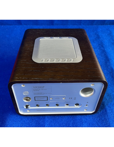 SONORO CUBO RADIO FINTA IN LEGNO...