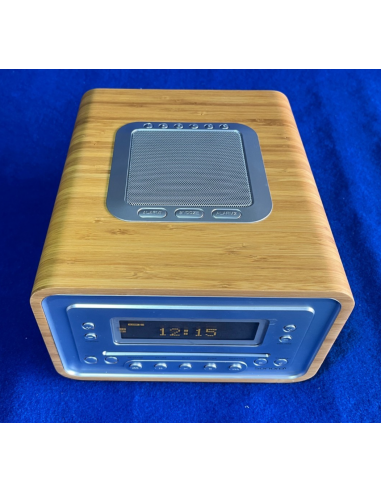 SONORO CUBO RADIO FINTA IN LEGNO...