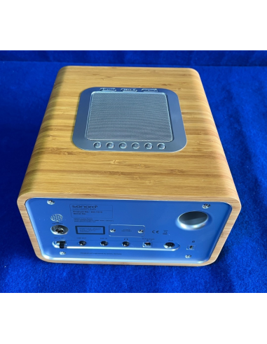 SONORO CUBO RADIO FINTA IN LEGNO...