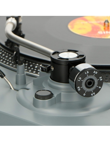 Lenco L-3808 MATT GREY Giradischi con...