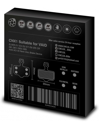 CNC Pastiglie freno a disco per bici,...