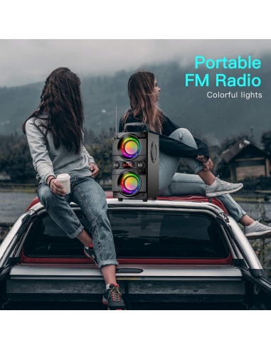 SUPNIU A21 Cassa Bluetooth 5.0 da 100...