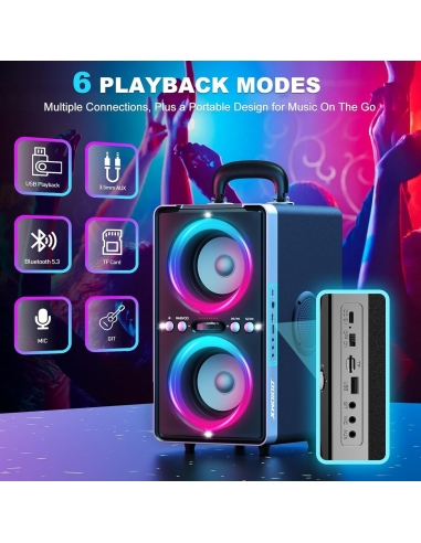 ODIOMX DF01 Cassa Bluetooth Portatile...