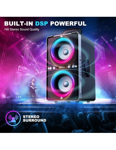 ODIOMX DF01 Cassa Bluetooth Portatile...