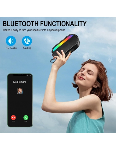 DYURWA A9 Cassa Bluetooth Portatile...