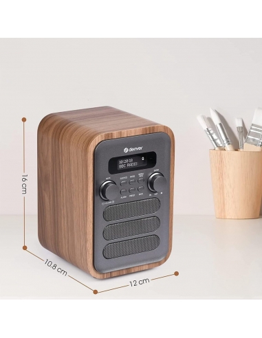 Denver DAB-48GREY Radio digitale DAB+...