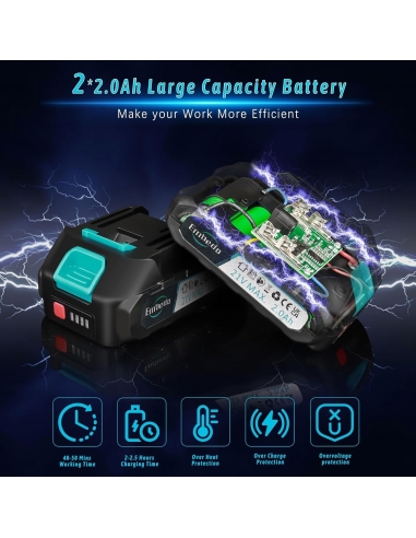 Embedo Mini motosega elettrica da 6...