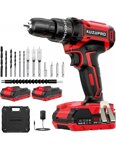 MHPRO Trapano Avvitatore Batteria...