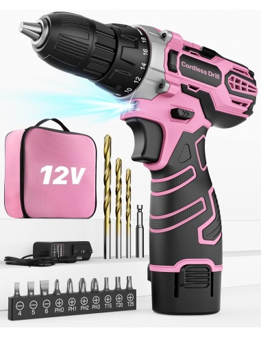 Fahefana Trapano Avvitatore Batteria...