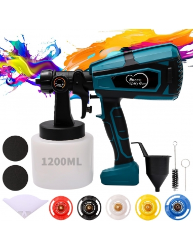 Leazzle Pistola per Verniciare 800W...
