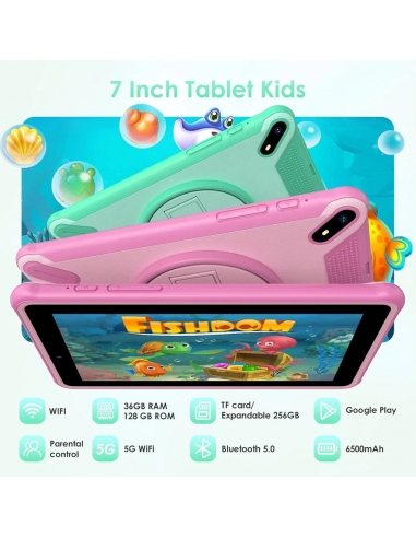 FASTWD L251 Tablet Bambini 7 Pollici,...