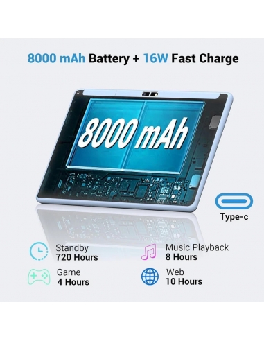 FASTWD M193 Tablet 10 Pollici...