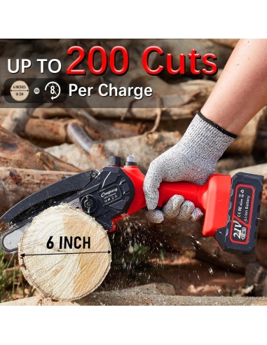 CEEPUY Mini Motosega a Batteria per...