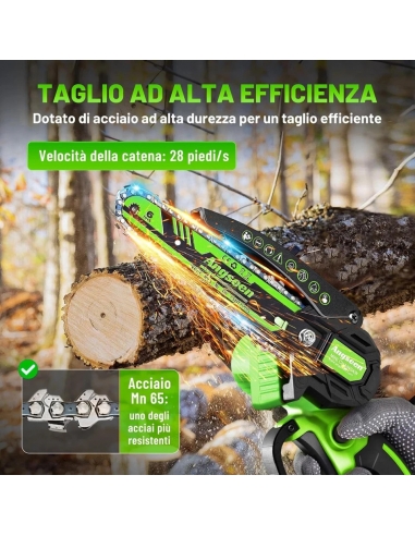 Angseen SY-LT05 Motosega a Batteria...