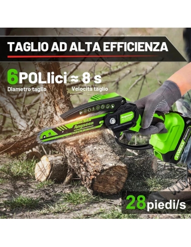 Angseen SY-LT05 Motosega a Batteria...