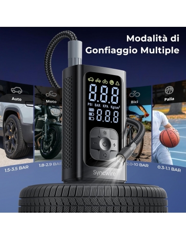 Syncwire SW2002 Compressore Aria...