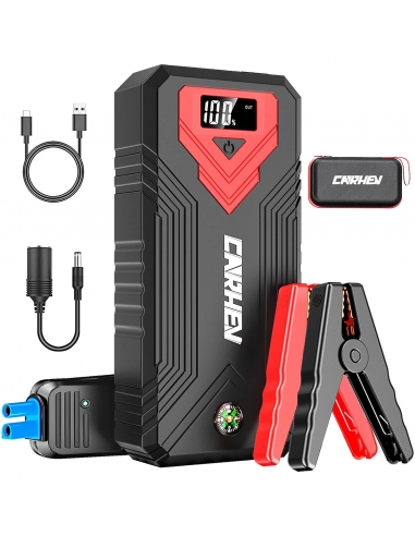 CARHEV JS01 3000A Avviatore Batteria,...