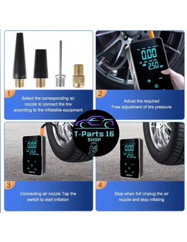 SUITU ST-9616 Mini Compressore ad...