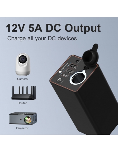 RoyPow C86 Caricatore portatile da...