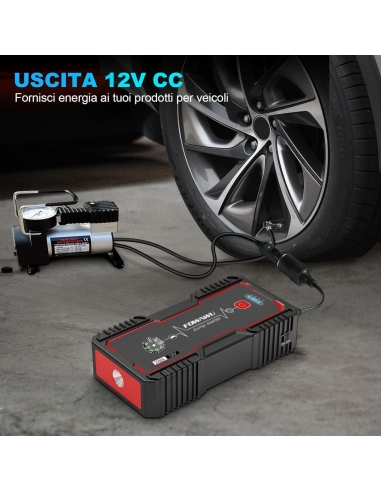 FOWAWU Avviatore Batteria, 22800mAh...