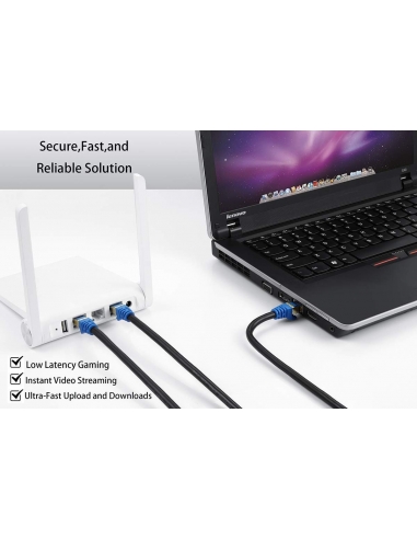 Cavo Ethernet Cavo di rete LAN CAT 7...