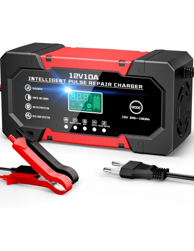 YDBAO XMT Caricabatterie 10A 12V Moto...