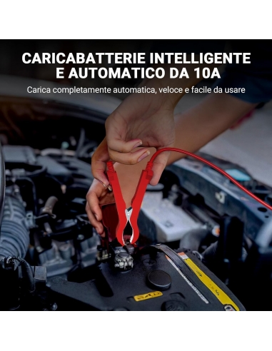 YDBAO XMT Caricabatterie 10A 12V Moto...