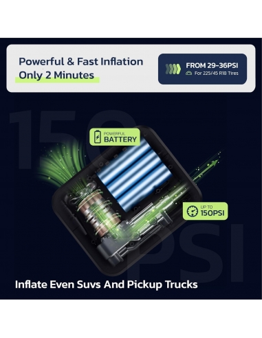 Woowind DP3 Compressore d'aria...