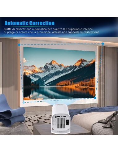 County LCD Projector Mini Proiettore...