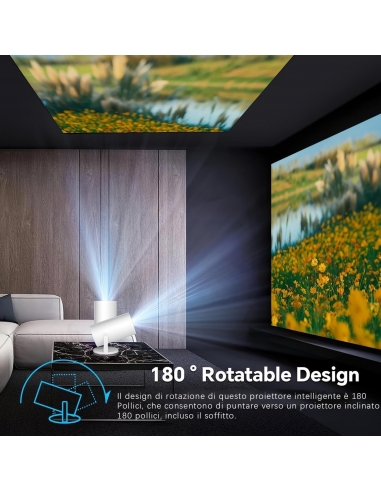 County LCD Projector Mini Proiettore...