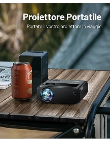 ELEPHAS W13-M Proiettore WiFi Mini...