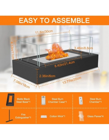 Camino portatile da Tavolo per...