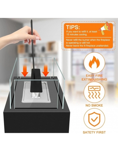 Camino portatile da Tavolo per...