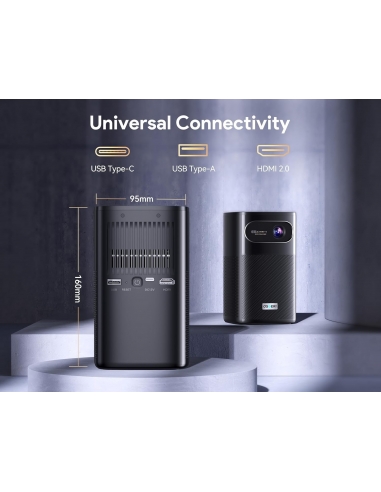 Osoeri OS-RA02 Mini Proiettore 4K...