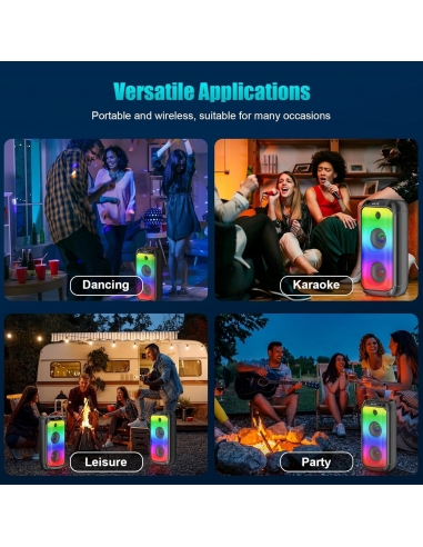 TAMPROAD A58 Altoparlanti Bluetooth...